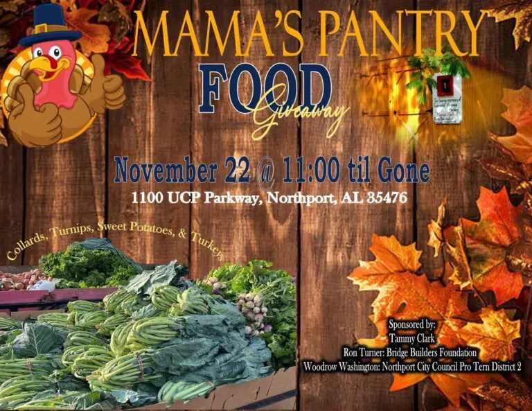 Thanksgiving Food Giveaway at the Bridge Builder’s Workshop
